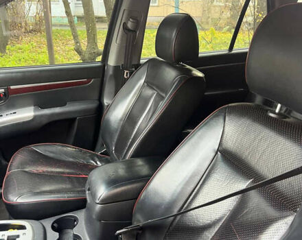 Черный Хендай Санта Фе, объемом двигателя 2.2 л и пробегом 347 тыс. км за 6500 $, фото 6 на Automoto.ua