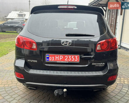 Черный Хендай Санта Фе, объемом двигателя 2.2 л и пробегом 243 тыс. км за 8999 $, фото 10 на Automoto.ua