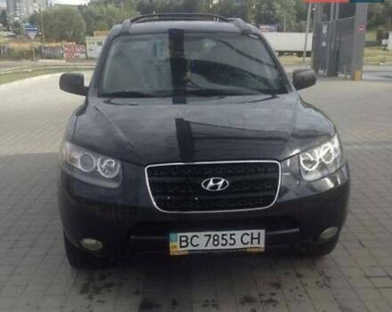Черный Хендай Санта Фе, объемом двигателя 2 л и пробегом 226 тыс. км за 7900 $, фото 6 на Automoto.ua