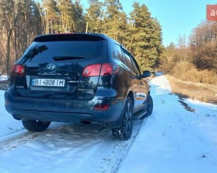 Черный Хендай Санта Фе, объемом двигателя 2.2 л и пробегом 254 тыс. км за 10700 $, фото 10 на Automoto.ua