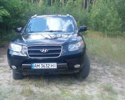 Черный Хендай Санта Фе, объемом двигателя 2.66 л и пробегом 245 тыс. км за 9000 $, фото 2 на Automoto.ua