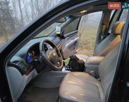 Черный Хендай Санта Фе, объемом двигателя 2.2 л и пробегом 174 тыс. км за 9850 $, фото 99 на Automoto.ua