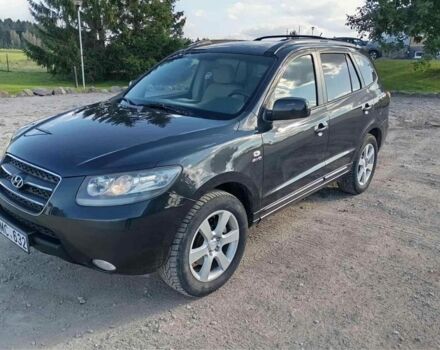 Черный Хендай Санта Фе, объемом двигателя 2.2 л и пробегом 227 тыс. км за 5300 $, фото 2 на Automoto.ua