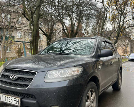 Черный Хендай Санта Фе, объемом двигателя 2.2 л и пробегом 347 тыс. км за 6500 $, фото 2 на Automoto.ua