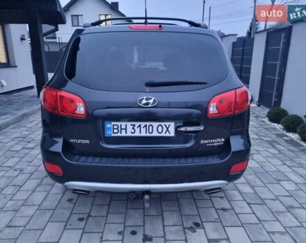 Черный Хендай Санта Фе, объемом двигателя 2.19 л и пробегом 310 тыс. км за 10200 $, фото 1 на Automoto.ua