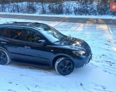 Черный Хендай Санта Фе, объемом двигателя 2.2 л и пробегом 254 тыс. км за 10700 $, фото 4 на Automoto.ua