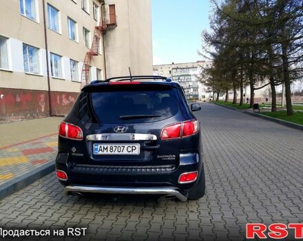 Черный Хендай Санта Фе, объемом двигателя 2.2 л и пробегом 272 тыс. км за 10600 $, фото 3 на Automoto.ua
