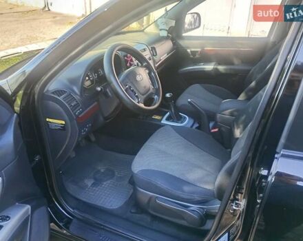 Черный Хендай Санта Фе, объемом двигателя 2.66 л и пробегом 250 тыс. км за 8800 $, фото 8 на Automoto.ua