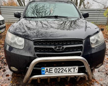 Черный Хендай Санта Фе, объемом двигателя 2.2 л и пробегом 150 тыс. км за 10500 $, фото 2 на Automoto.ua