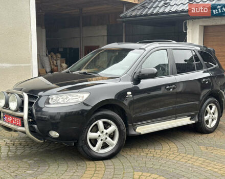 Черный Хендай Санта Фе, объемом двигателя 2.2 л и пробегом 243 тыс. км за 8999 $, фото 4 на Automoto.ua