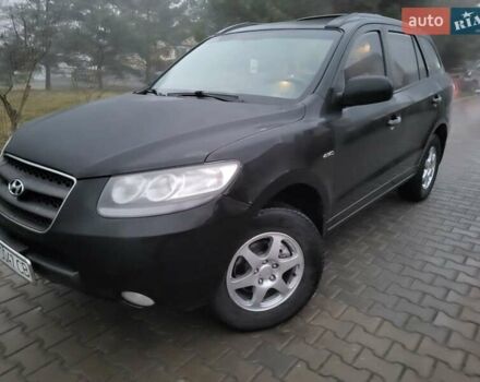 Черный Хендай Санта Фе, объемом двигателя 2.2 л и пробегом 174 тыс. км за 9850 $, фото 3 на Automoto.ua