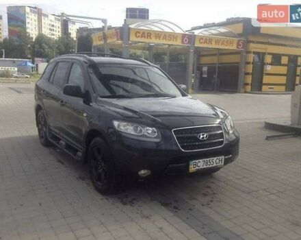 Черный Хендай Санта Фе, объемом двигателя 2 л и пробегом 226 тыс. км за 7900 $, фото 1 на Automoto.ua