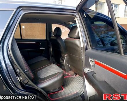 Черный Хендай Санта Фе, объемом двигателя 2.2 л и пробегом 272 тыс. км за 10600 $, фото 5 на Automoto.ua