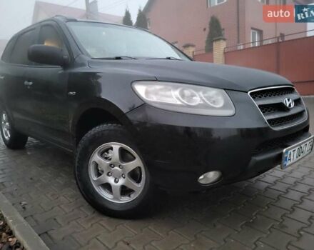 Черный Хендай Санта Фе, объемом двигателя 2.2 л и пробегом 174 тыс. км за 9850 $, фото 4 на Automoto.ua
