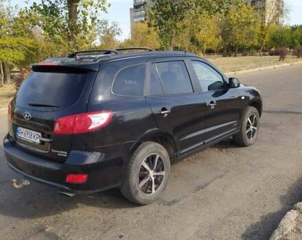Черный Хендай Санта Фе, объемом двигателя 2 л и пробегом 191 тыс. км за 10300 $, фото 3 на Automoto.ua