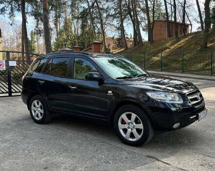 Черный Хендай Санта Фе, объемом двигателя 2.2 л и пробегом 223 тыс. км за 9650 $, фото 2 на Automoto.ua