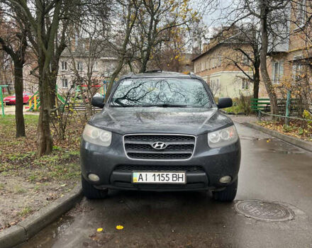 Черный Хендай Санта Фе, объемом двигателя 2.2 л и пробегом 347 тыс. км за 6500 $, фото 1 на Automoto.ua