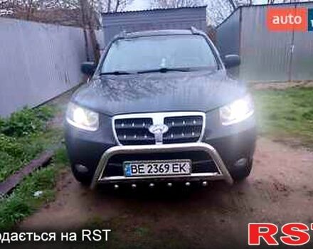 Черный Хендай Санта Фе, объемом двигателя 2.2 л и пробегом 223 тыс. км за 8700 $, фото 1 на Automoto.ua