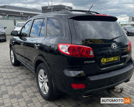 Черный Хендай Санта Фе, объемом двигателя 2.2 л и пробегом 202 тыс. км за 9800 $, фото 3 на Automoto.ua