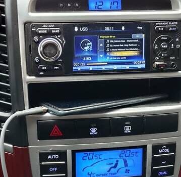 Черный Хендай Санта Фе, объемом двигателя 2.19 л и пробегом 210 тыс. км за 9900 $, фото 5 на Automoto.ua