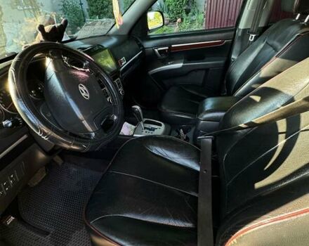 Черный Хендай Санта Фе, объемом двигателя 2.19 л и пробегом 293 тыс. км за 9500 $, фото 3 на Automoto.ua