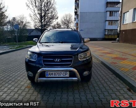 Черный Хендай Санта Фе, объемом двигателя 2.2 л и пробегом 272 тыс. км за 10600 $, фото 1 на Automoto.ua