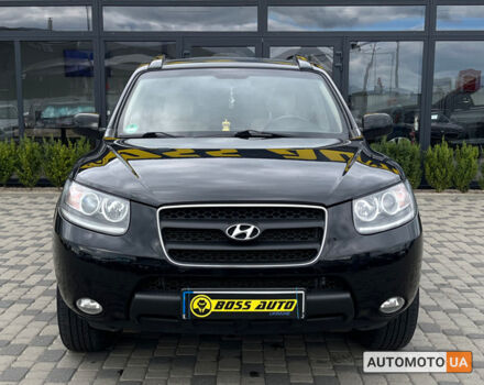 Черный Хендай Санта Фе, объемом двигателя 2.2 л и пробегом 202 тыс. км за 9800 $, фото 1 на Automoto.ua