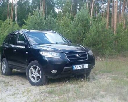 Черный Хендай Санта Фе, объемом двигателя 2.66 л и пробегом 245 тыс. км за 9000 $, фото 3 на Automoto.ua
