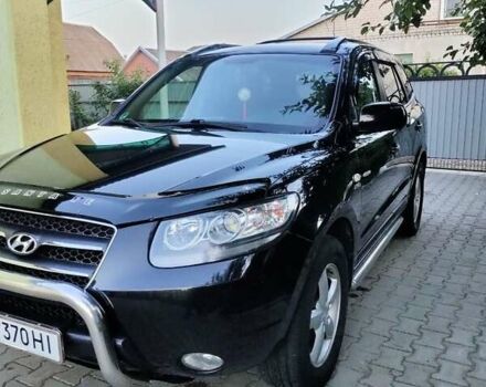Черный Хендай Санта Фе, объемом двигателя 2.19 л и пробегом 295 тыс. км за 9500 $, фото 7 на Automoto.ua