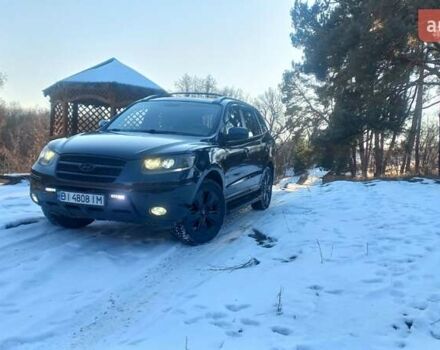 Черный Хендай Санта Фе, объемом двигателя 2.2 л и пробегом 254 тыс. км за 10700 $, фото 11 на Automoto.ua