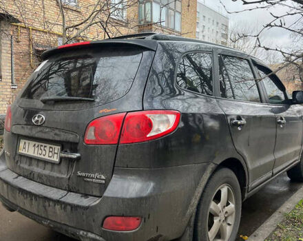 Черный Хендай Санта Фе, объемом двигателя 2.2 л и пробегом 347 тыс. км за 6500 $, фото 4 на Automoto.ua