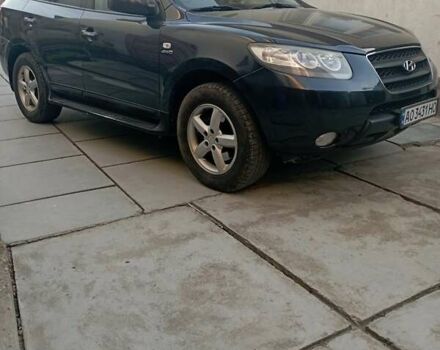 Черный Хендай Санта Фе, объемом двигателя 2.19 л и пробегом 230 тыс. км за 9700 $, фото 1 на Automoto.ua
