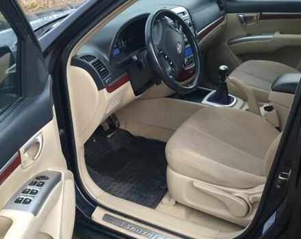 Черный Хендай Санта Фе, объемом двигателя 2.19 л и пробегом 240 тыс. км за 8300 $, фото 10 на Automoto.ua