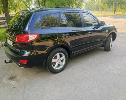 Черный Хендай Санта Фе, объемом двигателя 2.7 л и пробегом 250 тыс. км за 8500 $, фото 3 на Automoto.ua