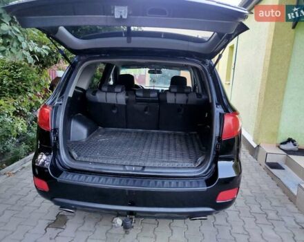 Черный Хендай Санта Фе, объемом двигателя 2.19 л и пробегом 295 тыс. км за 9500 $, фото 2 на Automoto.ua