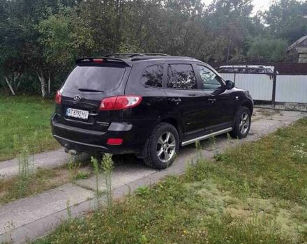 Черный Хендай Санта Фе, объемом двигателя 2.19 л и пробегом 220 тыс. км за 10500 $, фото 1 на Automoto.ua