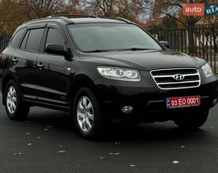 Черный Хендай Санта Фе, объемом двигателя 2.2 л и пробегом 248 тыс. км за 9900 $, фото 6 на Automoto.ua