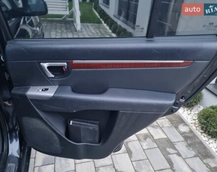 Черный Хендай Санта Фе, объемом двигателя 2.19 л и пробегом 310 тыс. км за 10200 $, фото 13 на Automoto.ua