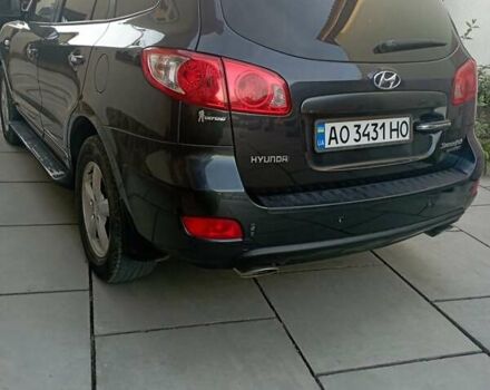 Черный Хендай Санта Фе, объемом двигателя 2.19 л и пробегом 230 тыс. км за 9700 $, фото 4 на Automoto.ua