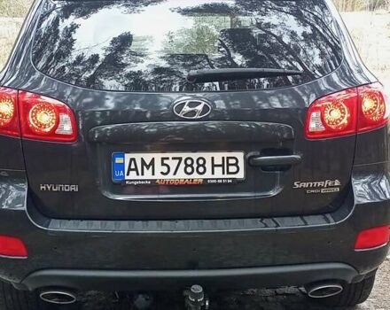 Черный Хендай Санта Фе, объемом двигателя 2.2 л и пробегом 249 тыс. км за 10300 $, фото 28 на Automoto.ua