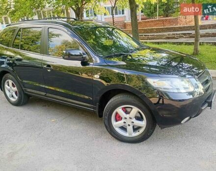 Черный Хендай Санта Фе, объемом двигателя 2.66 л и пробегом 250 тыс. км за 8800 $, фото 4 на Automoto.ua