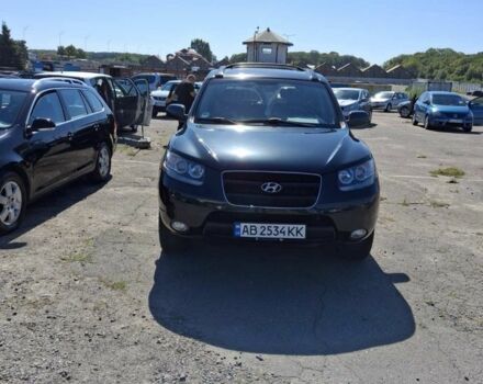 Черный Хендай Санта Фе, объемом двигателя 2.2 л и пробегом 23 тыс. км за 10500 $, фото 2 на Automoto.ua