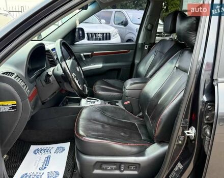 Черный Хендай Санта Фе, объемом двигателя 2.2 л и пробегом 274 тыс. км за 10700 $, фото 15 на Automoto.ua