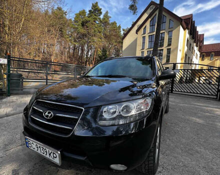 Черный Хендай Санта Фе, объемом двигателя 2.2 л и пробегом 223 тыс. км за 9650 $, фото 1 на Automoto.ua