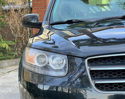 Черный Хендай Санта Фе, объемом двигателя 2.2 л и пробегом 223 тыс. км за 9650 $, фото 5 на Automoto.ua