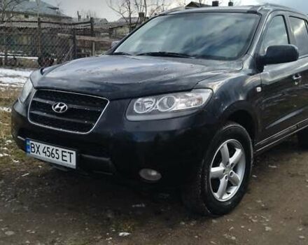 Черный Хендай Санта Фе, объемом двигателя 2.19 л и пробегом 240 тыс. км за 8300 $, фото 11 на Automoto.ua