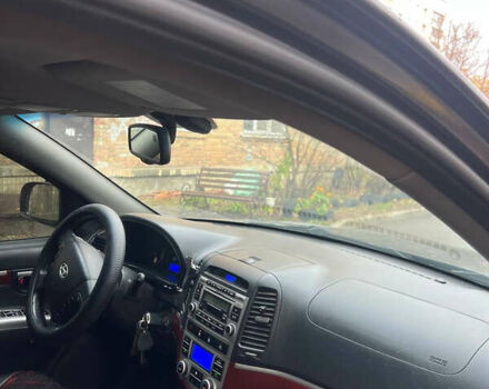 Черный Хендай Санта Фе, объемом двигателя 2.2 л и пробегом 347 тыс. км за 6500 $, фото 9 на Automoto.ua