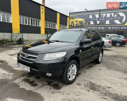Черный Хендай Санта Фе, объемом двигателя 2.19 л и пробегом 303 тыс. км за 9999 $, фото 1 на Automoto.ua