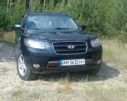 Черный Хендай Санта Фе, объемом двигателя 2.66 л и пробегом 245 тыс. км за 9000 $, фото 15 на Automoto.ua