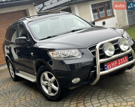 Черный Хендай Санта Фе, объемом двигателя 2.2 л и пробегом 243 тыс. км за 8999 $, фото 1 на Automoto.ua